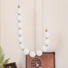 Copper Acrylic Pearl Necklace Pendant Light
