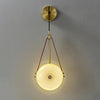 Copper bedroom bedside wall lamp