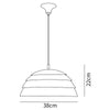 Covetto Pendant Lamp, Dining Room Lamp