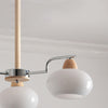 Cream Color Glass PersimmonChandeliers