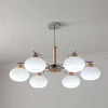 Cream Color Glass PersimmonChandeliers