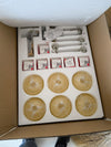 Cream Color Glass PersimmonChandeliers