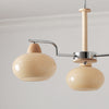 Cream Color Glass PersimmonChandeliers
