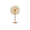 Nordic bedroom dandelion crystal table lamp
