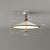 Medieval style creative flying saucer bedroom ceiling lamp