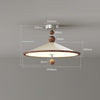 Medieval style creative flying saucer bedroom ceiling lamp