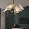 Retro Garden Lotus Leaf Chandelier