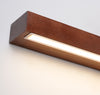 Nordic simple solid wood wall lamp