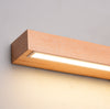 Nordic simple solid wood wall lamp