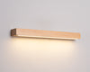 Nordic simple solid wood wall lamp