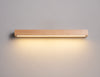 Nordic simple solid wood wall lamp