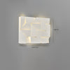 Creative art rhombus background wall light