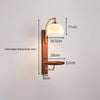 Vintage wabi-sabi cream style bedroom living room storage atmosphere wall lamp