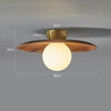 Walnut Aisle Ceiling Light