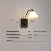 American retro bedroom wall lamp