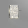 Creative art rhombus background wall light