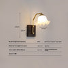 American retro bedroom wall lamp