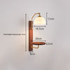 Vintage wabi-sabi cream style bedroom living room storage atmosphere wall lamp