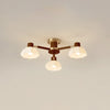 Japanese Nordic living room flower ceiling lamp