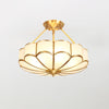Retro Petal Ceiling Lamp