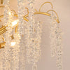 French Tassel Crystal Chandelier