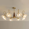French retro living room chandelier