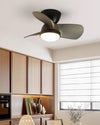 French retro restaurant bedroom ceiling fan light