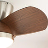 French retro restaurant bedroom ceiling fan light