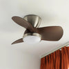 French retro restaurant bedroom ceiling fan light