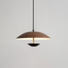 Frisbee Pendant Lamp, Wood Grain Dining Room Lamp