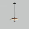 Frisbee Pendant Lamp, Wood Grain Dining Room Lamp