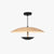 Frisbee Pendant Lamp, Wood Grain Dining Room Lamp