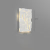 Creative art rhombus background wall light