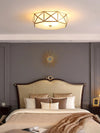 Geometric mosaic art bedroom ceiling lamp