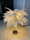 Goose Feather Table Lamp