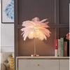 Goose Feather Table Lamp