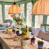 Handmade Linen Soft Light Dining Room Pendant light