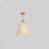 Japanese Nordic metal fabric restaurant pendant light