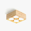 Japanese style wooden corridor ceiling lamp