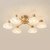 Japanese Nordic living room flower ceiling lamp