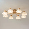 Japanese Nordic living room flower ceiling lamp