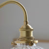 Japanese style copper wall lamp