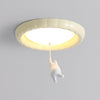 Children's room bear ceiling lamp