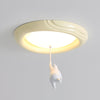 Children's room bear ceiling lamp