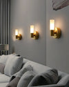 Light luxury style copper wall lamp