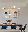 5 - Light Sputnik Modern Linear Chandelier