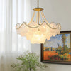 Living room light luxury crystal chandelier