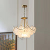 Living room light luxury crystal chandelier