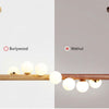 Magic Beans Pendant Light, Wood Strip Lamp