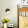 Medieval style solid wood wall lamp